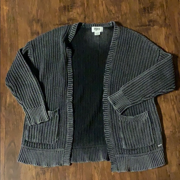 victoria secret pink cardigan